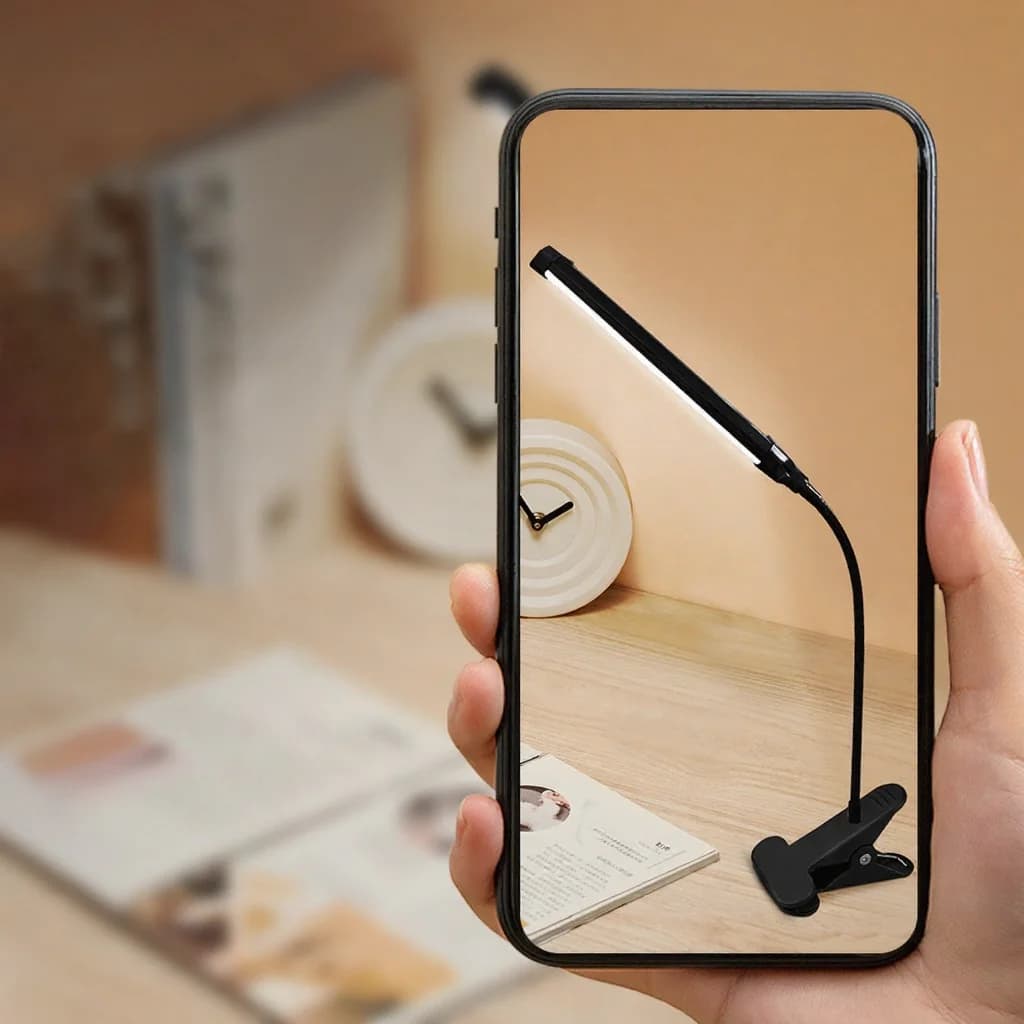 مصباح مكتب LED مشبك USB للقراءة والدراسة