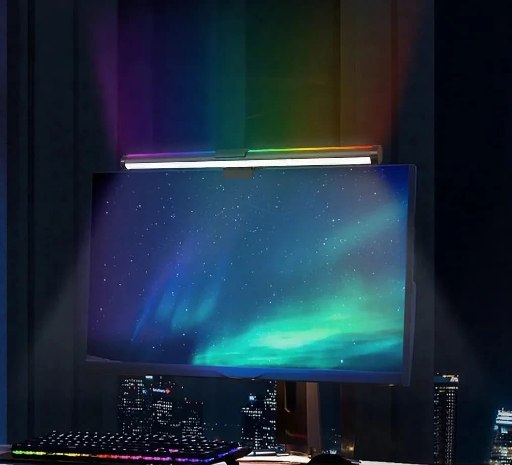شريط إضاءة LED للشاشة يعمل عبر USB لمكتب العمل