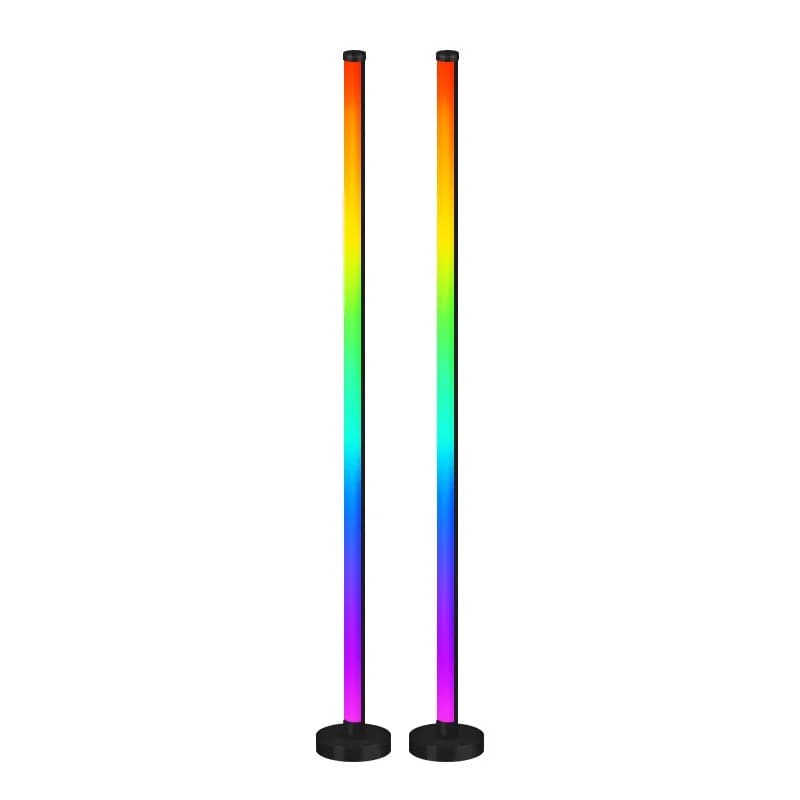 مصباح أرضي RGB مع مزامنة الموسيقى، تحكم عبر التطبيق وجهاز التحكم عن بعد