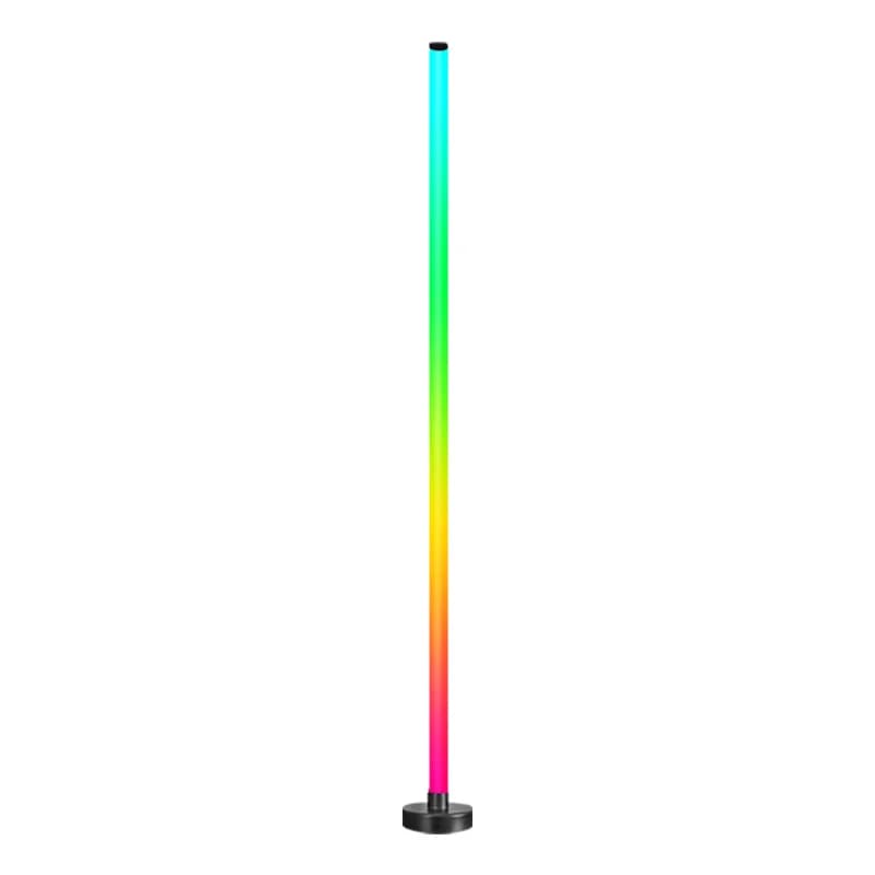 مصباح أرضي RGB مع مزامنة موسيقى، توهج 360 درجة، تحكم عبر التطبيق للألعاب